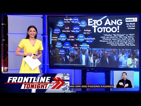 Pulso ng netizens ukol sa pagpirma ng TVJ sa TV5, alamin Frontline Tonight