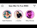 Natti Natasha - Que Mal Te Fue "Remix" ft. J Quiles, Miky Woodz [Official Video]