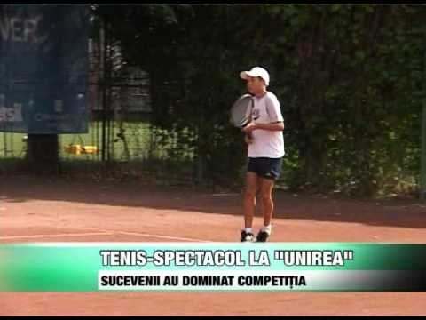 Sport   Tenis spectacol la Unirea