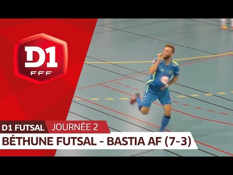 J2 : Bethune Futsal -  Bastia Agglo Futsal (7-3), le résumé