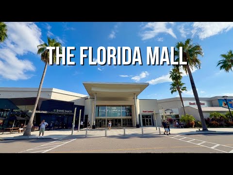 The Florida Mall Walking Tour 2025 – Orlando’s Largest Shopping Center in 4K