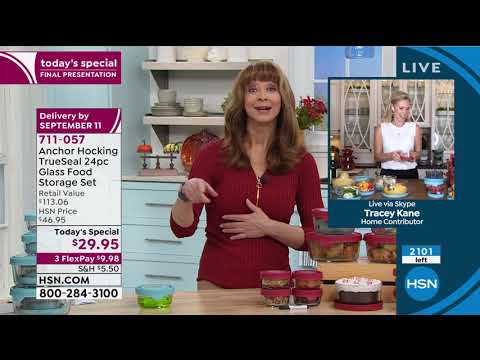HSN | Kitchen Storage & Organization - Anchor Hocking 09.01.2020 - 10 PM