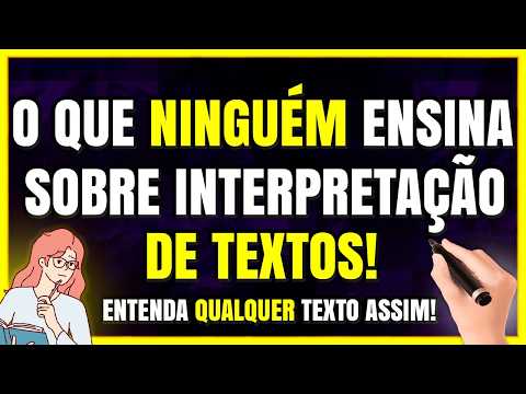 5 INFALLIBLE Tips to IMPROVE your Text Interpretation (Step by Step)