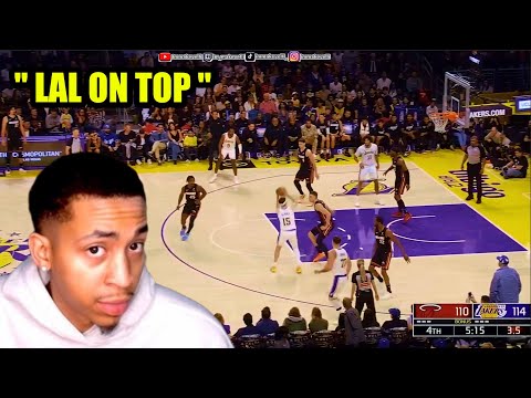 LAKERS vs HEAT | FULL GAME HIGHLIGHTS | November 2, 2025 Reaction!