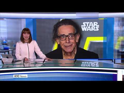 Peter Mayhew's death reported on RTÉ News (3rd May 2019)