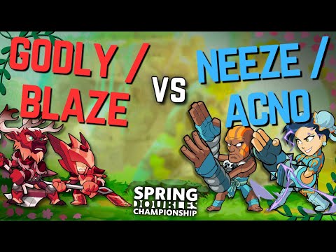 Godly/Blaze VS Neeze/Acno | Winners Final | Brawlhalla Spring Doubles Championship - EU