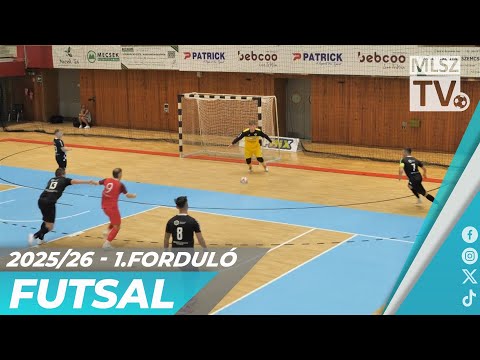 PTE-PEAC – A’ Studio Futsal Nyíregyháza | 1-1 | Férfi Futsal NB I | 1. forduló | MLSZTV