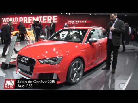 Audi RS3 Sportback 2 - Salon de Genève 2015 : présentation vidéo live