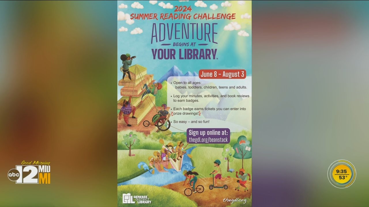The Genesee District Library hosts summer reading challenge and dozens of events