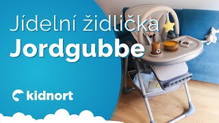 KIDNORT Jídelní židlička Jordgubbe Jídelní židlička KIDNORT Jordgubbe