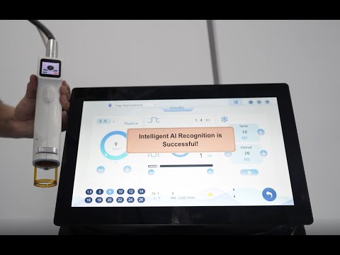 Weifang KM new updated long pulse laser Alexandrite with AI recognition handle and 12 spot sizes