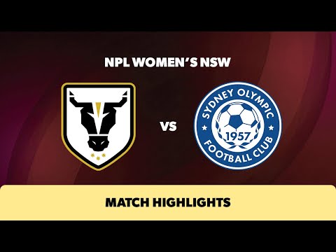 NPL Women's NSW Round 18 Highlights – Bulls FC Academy v Sydney Olympic