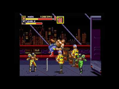 Streets Of Rage 2 / Bare Knuckle 2 [Max Playthrough / Hardest Difficulty] (No Commentary)