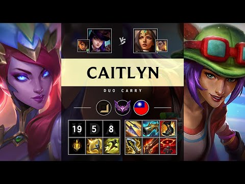 Caitlyn ADC vs Sivir - TW Master Patch 25.12