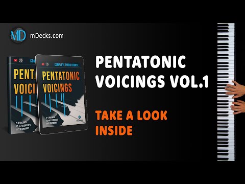 Pentatonic Voicings Vol.1 - Jazz Piano Course #jazzpiano
