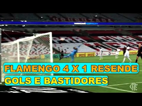 FLAMENGO 4 X 1 RESENDE - GOLS E BASTIDORES - CAMPEONATO CARIOCA 2021
