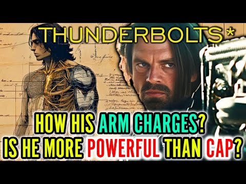 Winter Soldier Anatomy Explored - How Does His Mechanical Arm Charges? Is He More Powerful Than Cap?