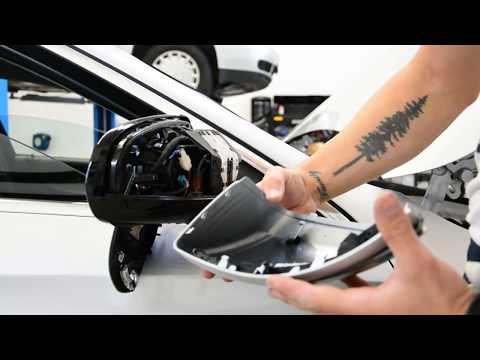 Mercedes E Class Mirror cover removal