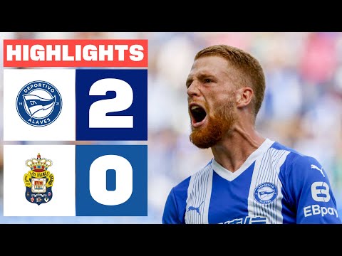 DEPORTIVO ALAVÉS 2 - 0 UD LAS PALMAS | HIGHLIGHTS LALIGA EA SPORTS