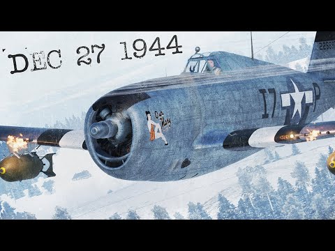 P-47 Thunderbolts vs. German Tiger Tanks