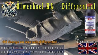 Mercedes R107/C107: Wymiana oleju w dyferencjale