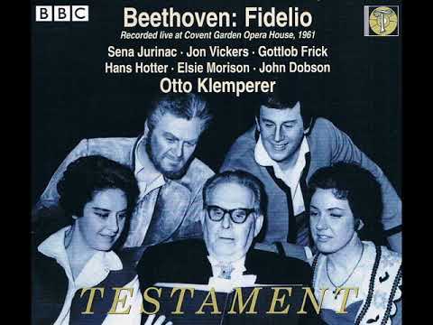 Ludwig van Beethoven. Fidelio (Otto Klemperer) 1961.