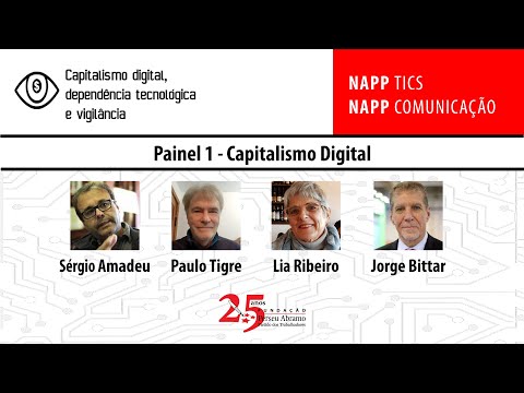 Capitalismo Digital (painel 1) | Capitalismo digital, dependência tecnológica e vigilância