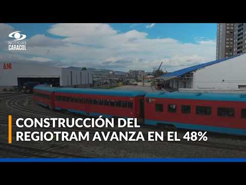 Regiotram de Occidente: así avanza la obra del tren que conectará a Cundinamarca con Bogotá