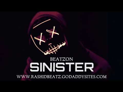 "SINISTER"- EVIL ANGRY HARD TRAP BEAT | HIPHOP INSTRUMENTAL RAP BEAT | PROD. BY "BEATZON"