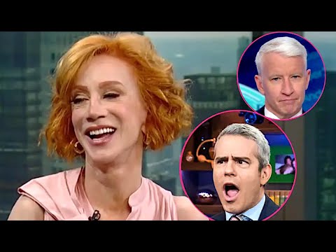 Kathy Griffin dragging Andy Cohen and Anderson Cooper