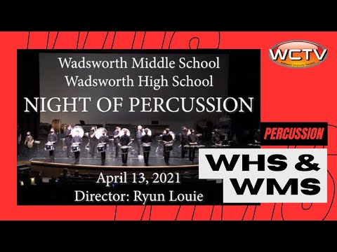 WHS & WMS Band: 2021 Night of Percussion