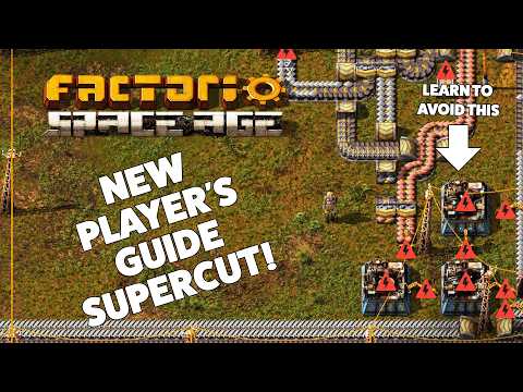 New Player's Guide - Factorio Space Age | Going from Start to Space (Walkthrough Supercut)
