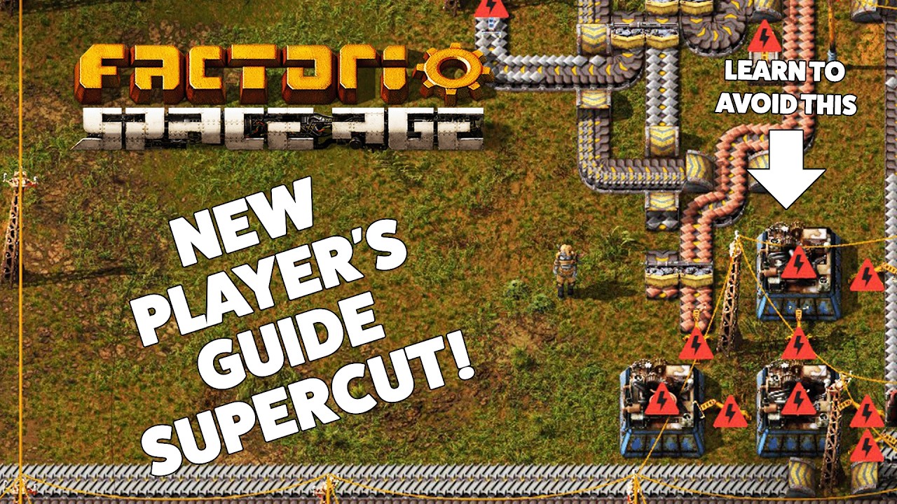 New Player's Guide - Factorio Space Age | Going from Start to Space (Walkthrough Supercut)