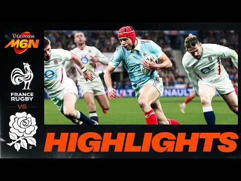 HIGHLIGHTS | France v England | The Six Nations champions are crowned in a 90-point screamer! 🏆