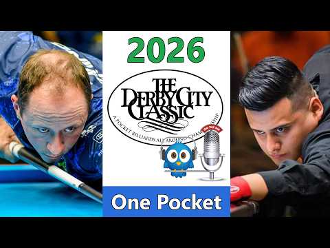Shane Van Boening vs Gerson Martinez Boza - One Pocket - 2026 Derby City Classic rd 12