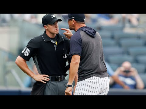 Aaron Boone Ejected 8/9/21