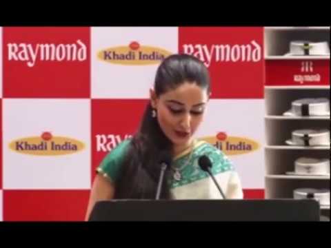 Ridima Hosting the Raymond KVIC Press Meet with Shri Gautam Hari Singhania