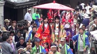 preview picture of video '竹原竹まつり Bamboo Festival & The Moon Princess parade'