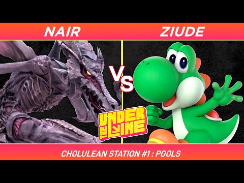 Under the Line: Cholulean Station #1 - Nair  (Ridley/Hero) vs Ziude (Yoshi) - Pools