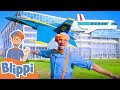 Blippi Explores Planes For Kids | Vehicles For Children | Educational Videos For Kids