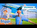 Blippi Explores Planes For Kids Vehicles For Children Educational Videos For Kids