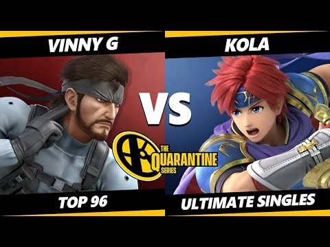 The April Minor Top 96 - Vinny G (Snake) Vs. Kola (Roy) Smash Ultimate - SSBU