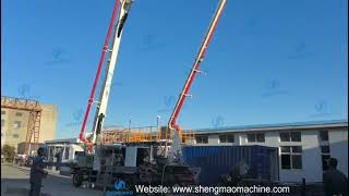 جديد مضخة الخرسانة الثابتة HBTS type concrete pumping device with diesel OR electric engine | صورة 5 - Machineryline