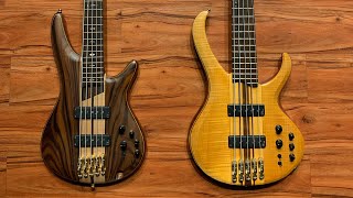 Video thumbnail for #notalk Sound Comparison Ibanez SR1805 vs BTB 1405 by ครูหลุยส์ สอน Walking Bass