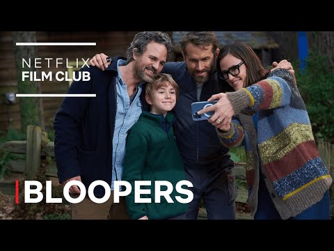 The Funniest Bloopers from The Adam Project | Netflix