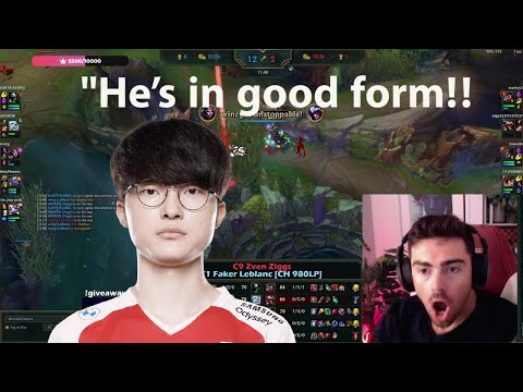 Midbeast Can't Believe How Good Faker Is At LeBlanc!!