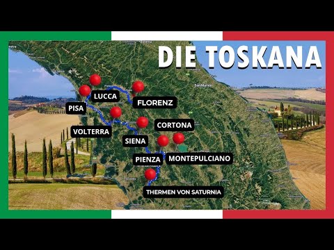 Mit dem Auto durch die Toskana: 8 Tage, die schönsten Dörfer entdecken!