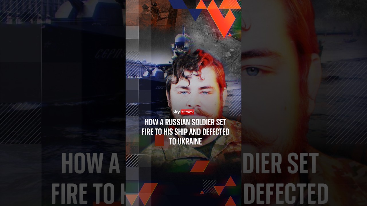 Video: Russian sailor Goga sets fire to Serpukhov missile ship before defecting to Freedom of Russia Legion
