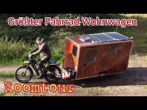 Largest bicycle caravan/room tour