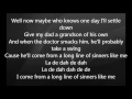 Eric Church - Sinners Like Me with Lyrics